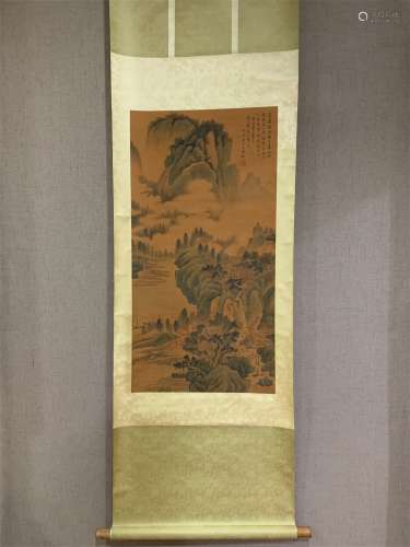 A Chinese Painting, Wang Shimin Mark