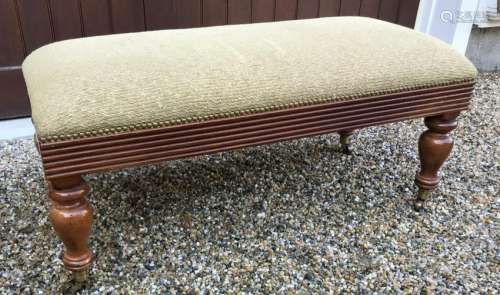 French Country Provencal Ottoman by Grange