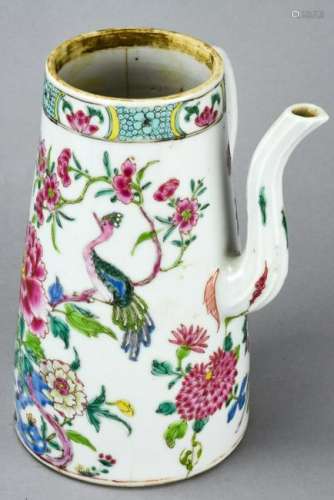 Early 18th Century Chinese Famille Rose Pitcher