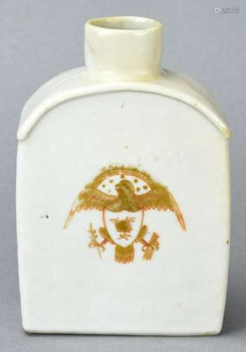 Antique Chinese Export Porcelain Tea Caddy