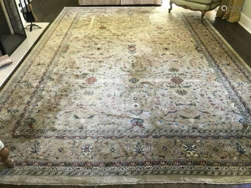 Hand Knotted Wool Persian Style Carpet