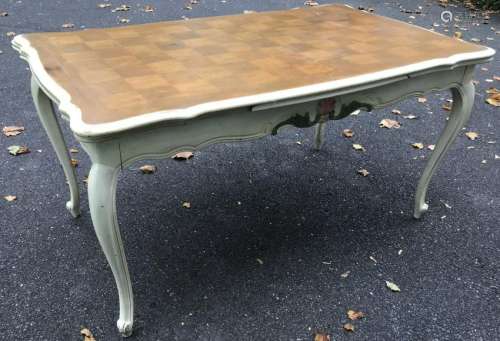 French Country Provencal Dining Table w Leaves