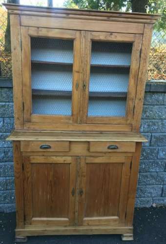 Country Style Pine Cupboard or Hutch