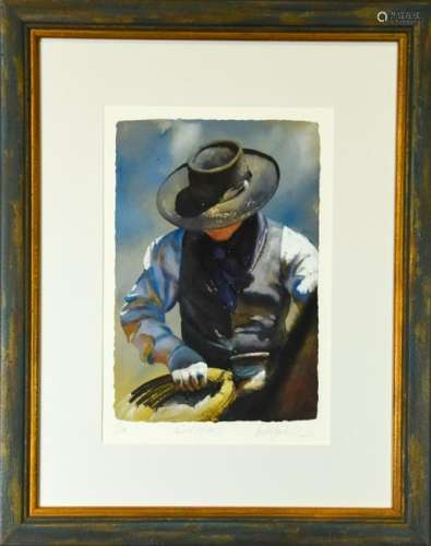 William Matthews Signed & Framed Lithograph