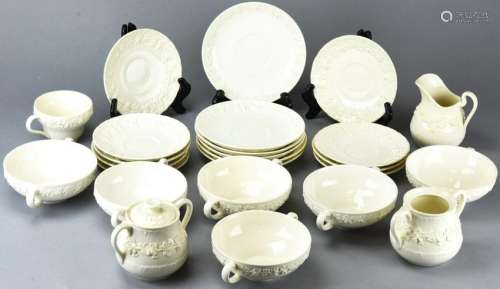 Wedgwood Queens Ware Ivory Porcelain Pieces