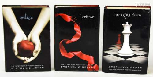 Twilight Series 1st Editions 3 Hardcover Books