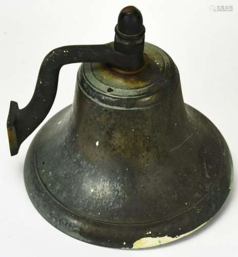 Vintage Bronze Ships Bell