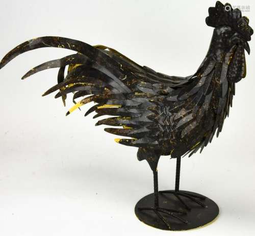 Hand Forged Tole Rooster