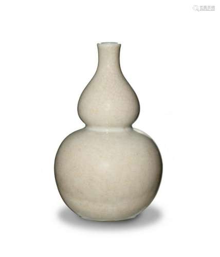 Chinese Ge Glazed Hulu Vase, 19th Century