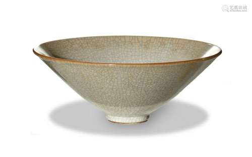 Chinese Ge Glazed Bowl, 19th Century