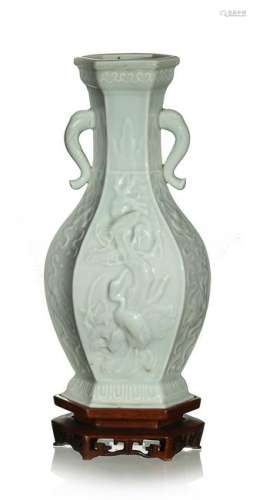 Chinese Celdaon Vase, 19th to Early 20th Century