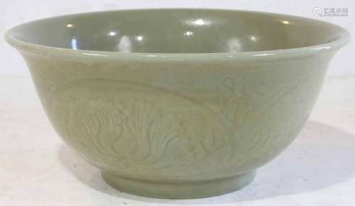 A large Chinese Celadon Bowl