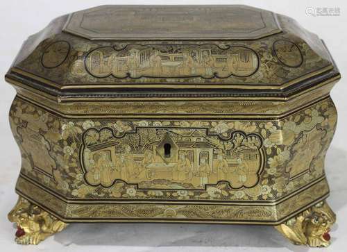 Chinese Exported Decorated Box