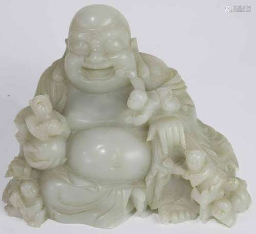 Chinese Hardstone Carving of Buddha