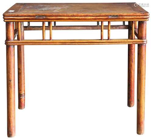 Chinese Clear Lacquered Altar Table