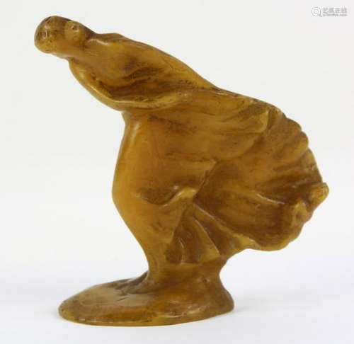 Art Deco wax model for bronze casting after Charles