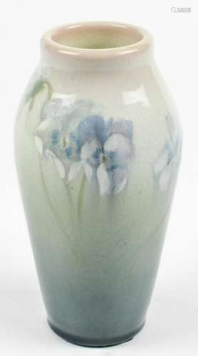 Rookwood Pottery Iris glazed vase executed by Charles