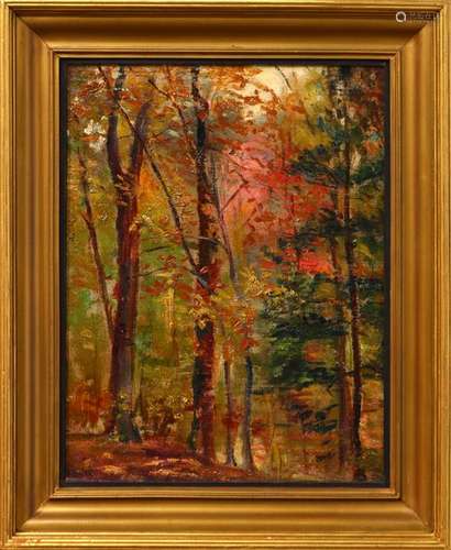 Painting, Forest in Autumn