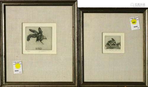 Prints, Stan Washburn, Bird and Edible Bird