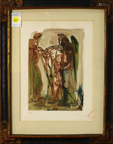 Print, Salvador Dali, Divine Comedy