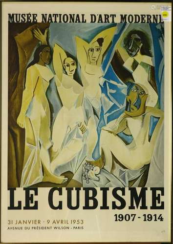 Poster, Pablo Picasso Le Cubisme