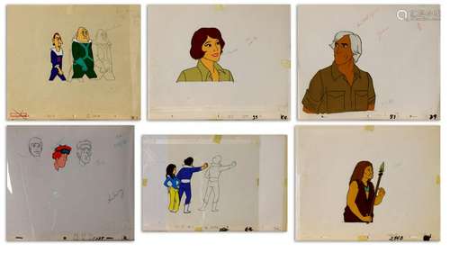 Cels and Drawings, Hanna Barbera