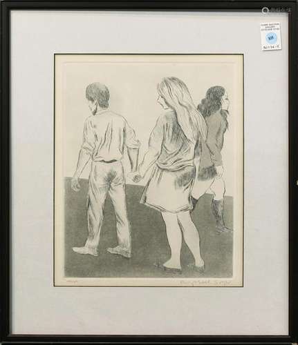 Print, Raphael Soyer