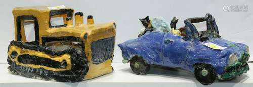 Ceramic Sculptures, John Martin