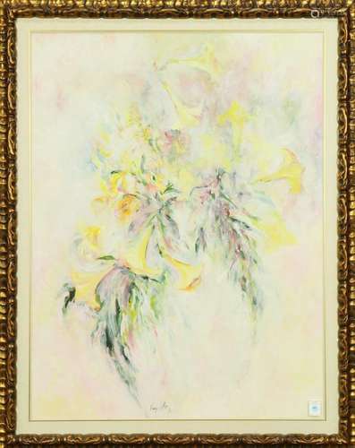 Painting, Bouquet of Yellow Flowers