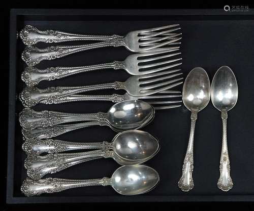 (lot of 20) Gorham Cambridge sterling silver partial