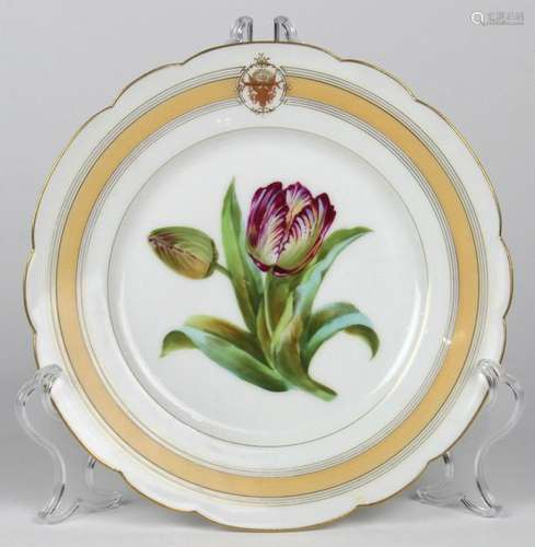 US Grant Administration dessert plate, 19th century