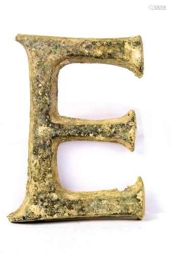 Roman Imperial Bronze letter 