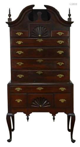 Chippendale chest on stand