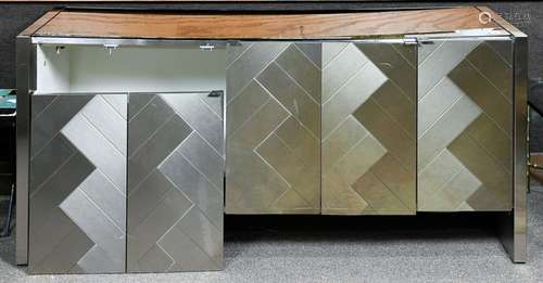 Ello mirrored credenza