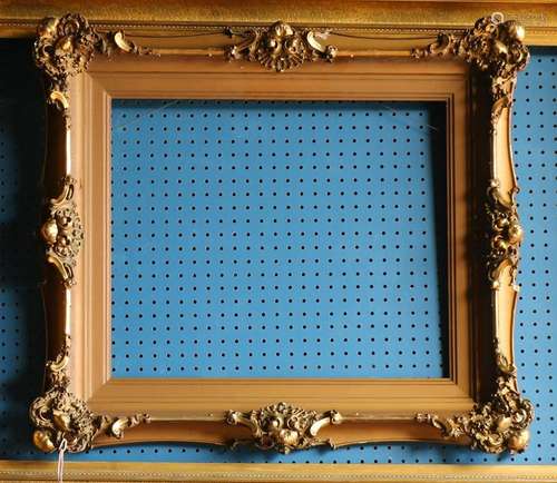 Victorian Rococo style picture frame circa 1890