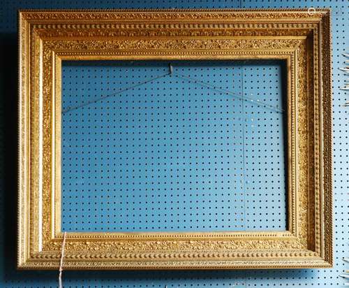 Large Victorian gilt picture frame circa 1880