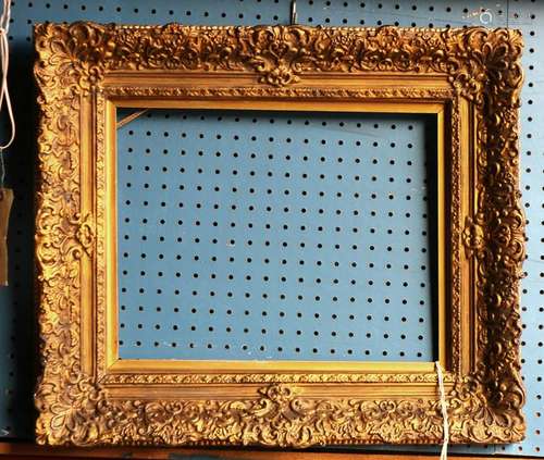 Gilt picture frame in the victorian taste