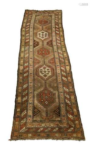 Antique Afghan runner