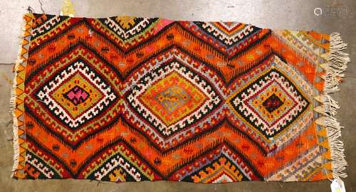 Flatweave kilim fragment