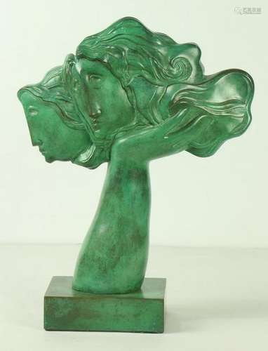 Bronze Sculpture, Alvar Sunol Munoz-Ramos