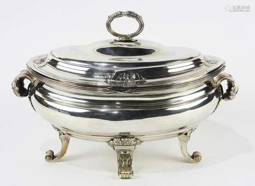 George III sterling covered tureen, William Pitts,