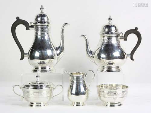 (lot of 5) Tiffany sterling hot beverage service