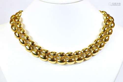 Chaumet 18k yellow gold necklace