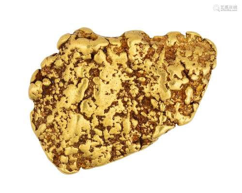 Natural gold nugget