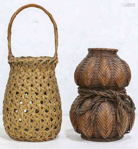 Japanese Ikebana Bamboo Baskets