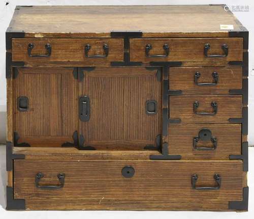 Japanese  Small Tansu Chest