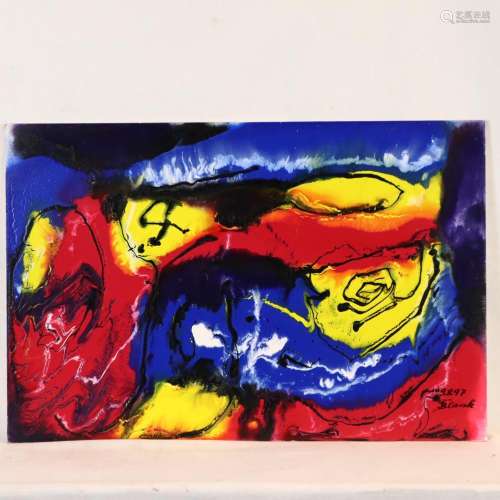 Blank, Franz Josef (geb.1932) - Abstrakte Farbkomp…