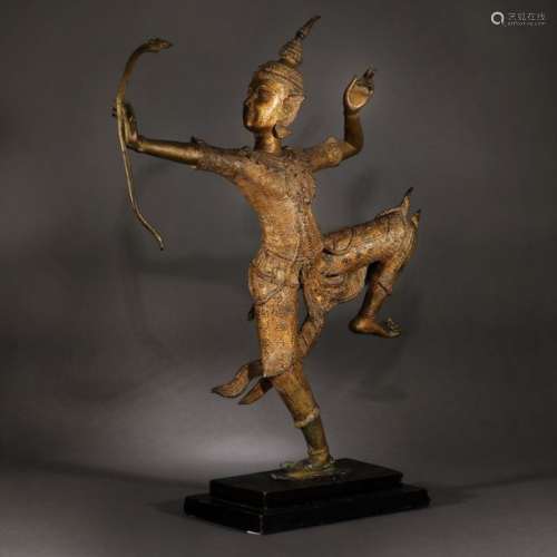 Bronze statuette of the God Rama, god of purity an…