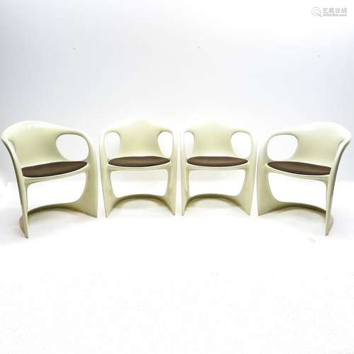 A Set of Four Casala Chairs Circa 1970