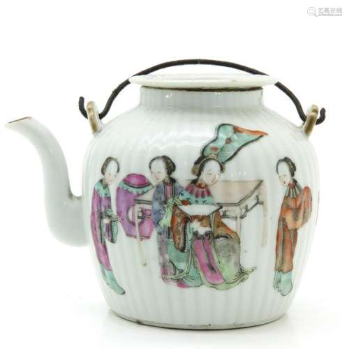 A Chinese Famille Rose Teapot